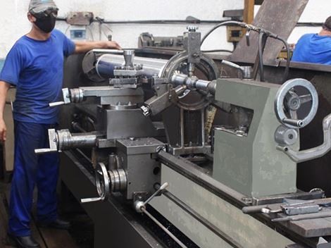 Manutenção de Cilindro para Máquina Impressora